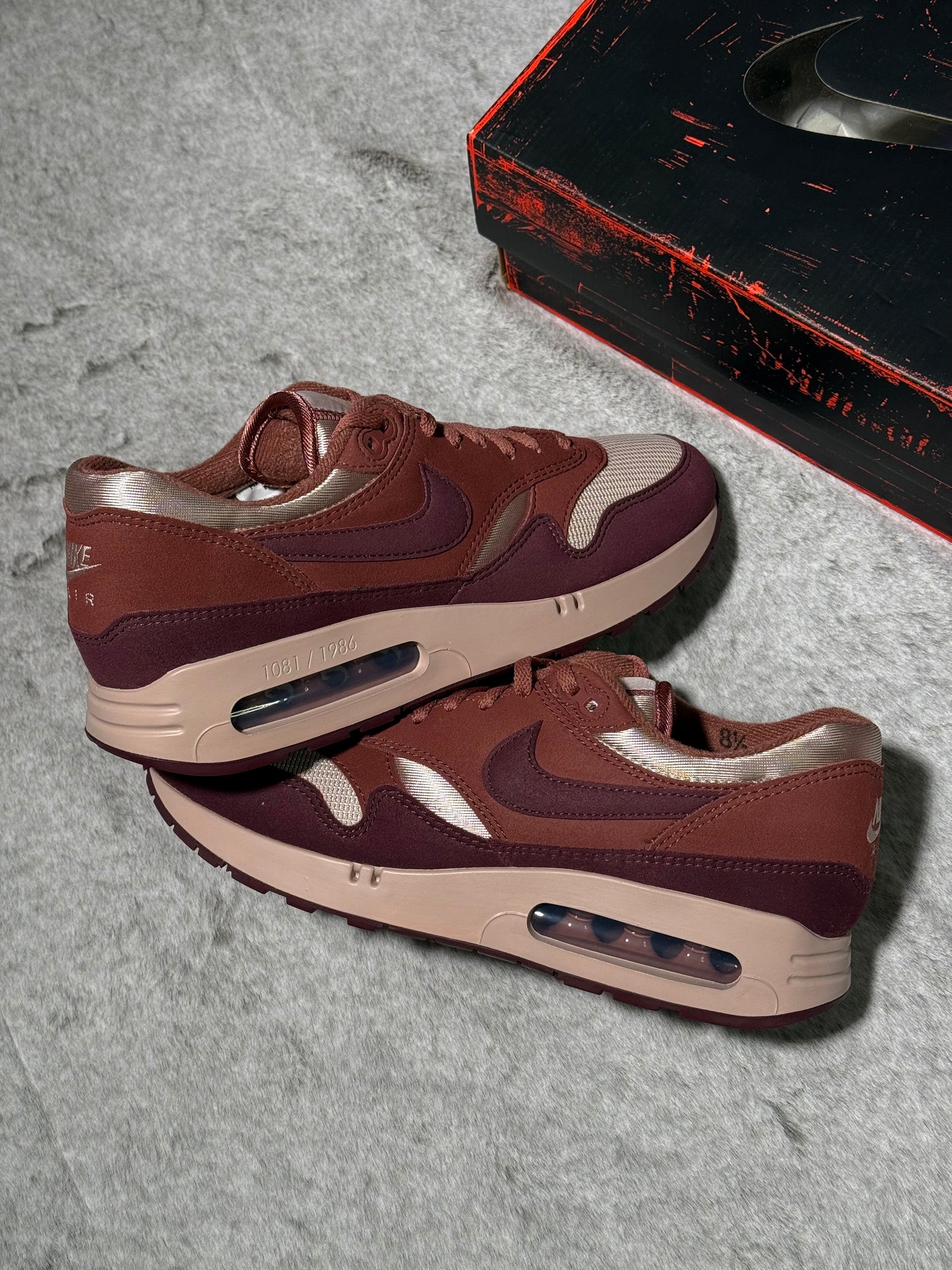 1081/1986 Nike Air Max 1 OG Big Bubble Smokey Mauve