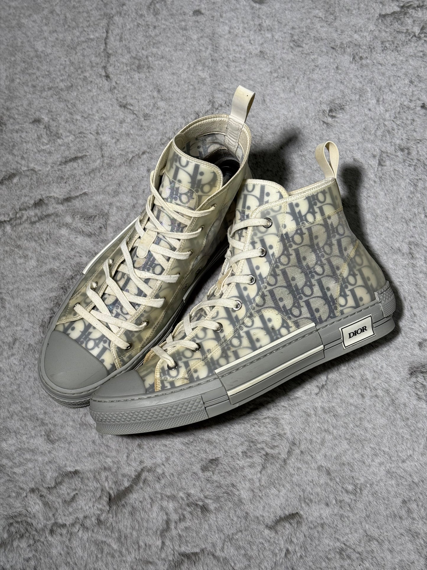 Dior B23 High Top Logo Oblique