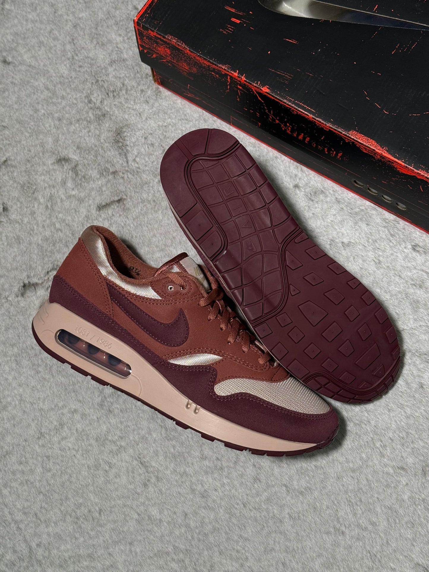 1081/1986 Nike Air Max 1 OG Big Bubble Smokey Mauve